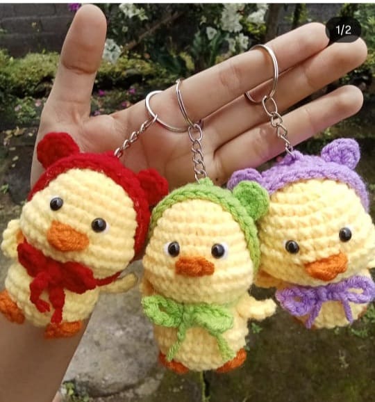 GANTUNGAN KUNCI CROCHET